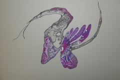 EN VUELO 30x40 cm.